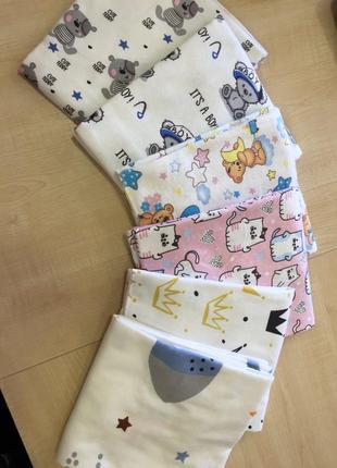 Байковые пеленки