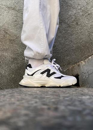 New balance 9060 white/black8 фото