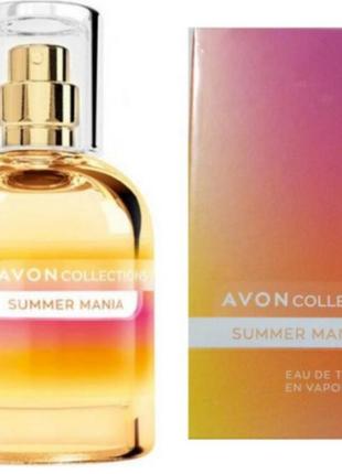 Туалетна вода avon collections summer mania, 50 мл