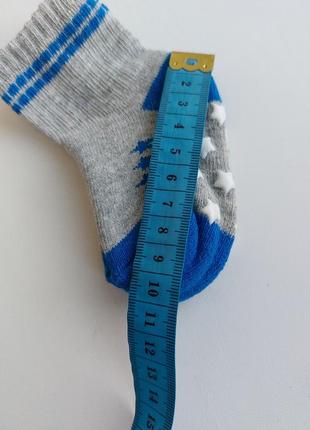 Брендовые теплые махровые носки со стоперами3 фото