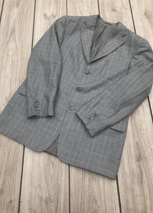 Пиджак westbury в клетку стильный актуальный тренд пиджак