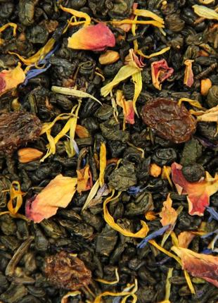 Весенний цветок 500г чай зеленый ароматизированный