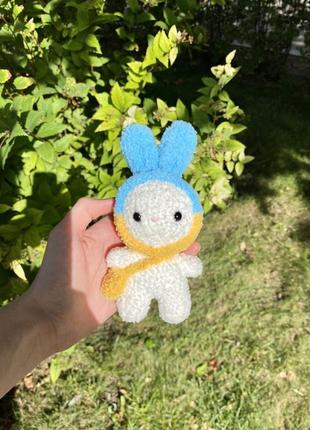 Зайчик зайчонок игрушка флаг украины