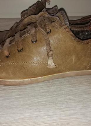 Lilimill кожаные туфли кроссовки кеды полуботинки р. 38 по ст. 25 см2 фото