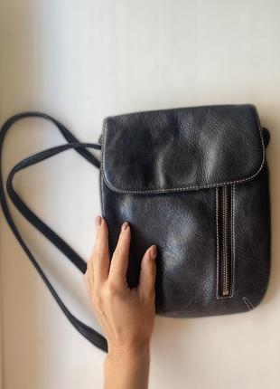 Кожаная сумочка. итальянский бренд tignanello1 фото