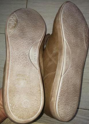 Lilimill кожаные туфли кроссовки кеды полуботинки р. 38 по ст. 25 см5 фото