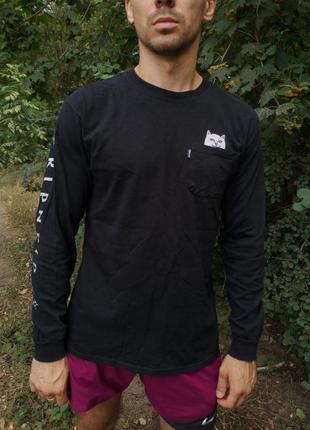 Хайповый хлопковый лонгслив ripndip