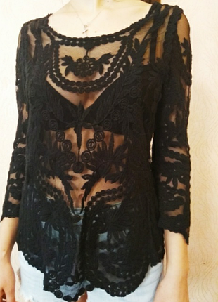 Кофта. кружево