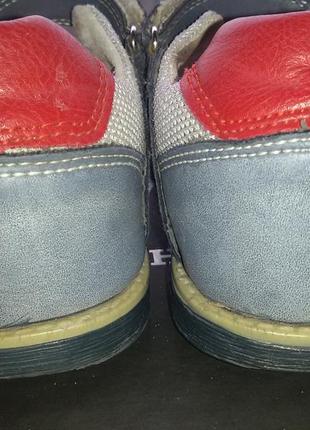 Босоножки сандалии сандали кожаные clibee (польша), кожа 18,5 см4 фото