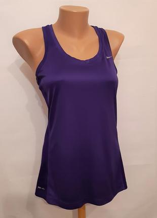 Спортивная майка nike dry fit, размер s
