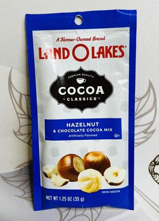 Какао land o'lakes cocoa лісовий горіх та шоколад