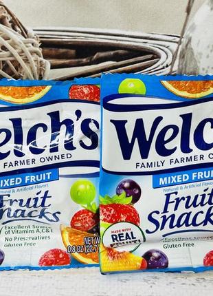 Желейні цукерки welch's fruit snacks, 2 упаковки