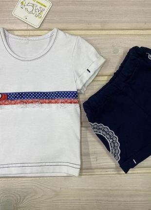 Костюм футболка шорты 62-86 рост