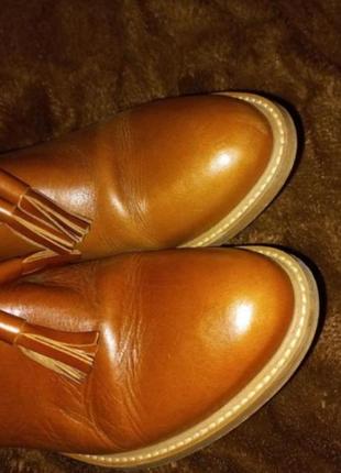 Кожанные ботинки полуботинки челси козаки ionak lonak4 фото