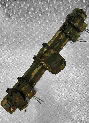Пояс разгрузочный с подсумками (варбелт) single sword вт7653