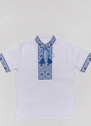 Вишиванка на хлопчика з коротким рукавом 92-170 розмір