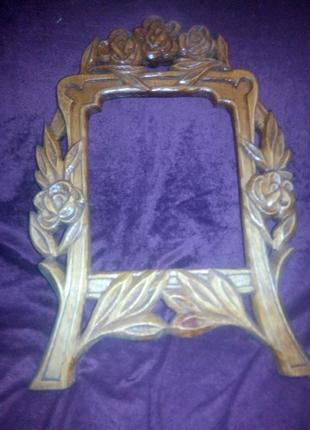 Деревянная поработка рамка