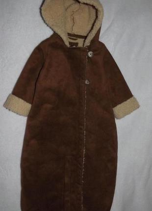 Комбинезон конверт дублёнка