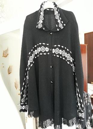 Куртка-пончо