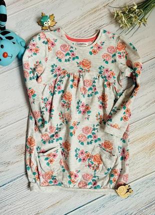 Фирменное платье ladybird девочке 5-6 лет
