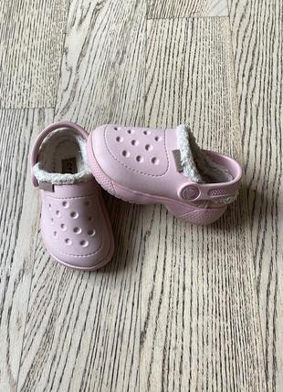 Утепленные crocs