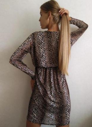 Леопардове плаття тренд з анімалістичним принтом з бирками і цінником нове