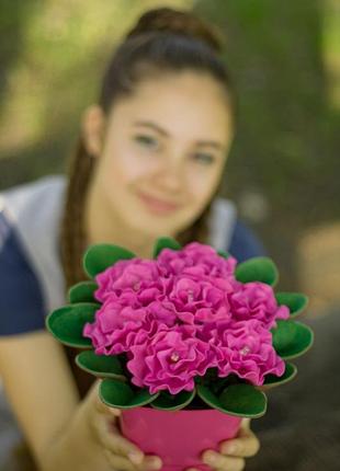 Світлодіодний світильник - фиалочка