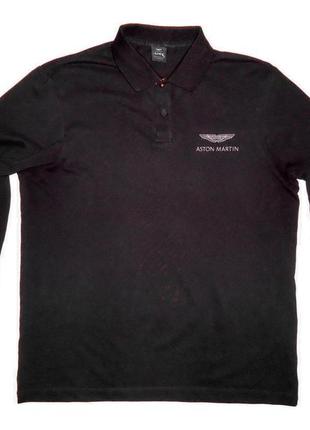 Лонгслив  hackett aston martin racing long sleeve polo 2021г оригинал (l)