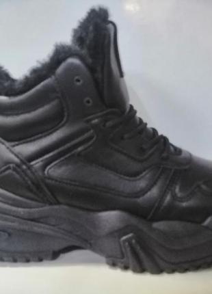 Черевики кросівки sopra чорні