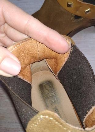 Seaside portugal, шкіряні черевики челсі, джодпуры, мюли, сабо, дублена шкіра, дерево