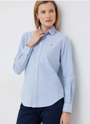 Коттоновая сорочка ralph lauren