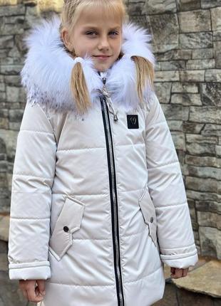 Зимняя куртка на девочку1 фото