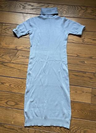 Мягкое вязаное платье, размер s1 фото