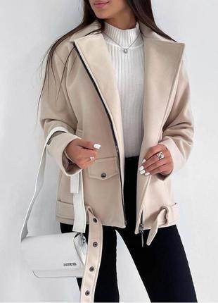 🐚 5 кольорів! кашемірове пальто-косуха на підкладці #aphroditeouterwear2 фото