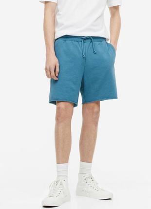 Шорты женские спортивные домашние пижамные трикотажные хлопок hm h&m