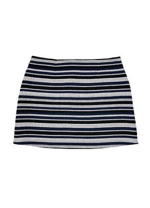 Теплая мини юбка в полоску new look, l