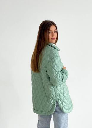 🐚 5 цветов! классическая, теплая стеганая куртка с утеплителем #aphroditeouterwear9 фото