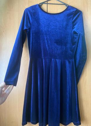 Плаття asos вечірнє вельветове