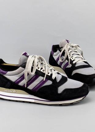 Стильные замшевые кроссовки adidas zx 500