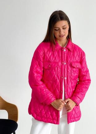 🐚 5 кольорів! класична, тепла стьобана куртка з утеплювачем #aphroditeouterwear7 фото