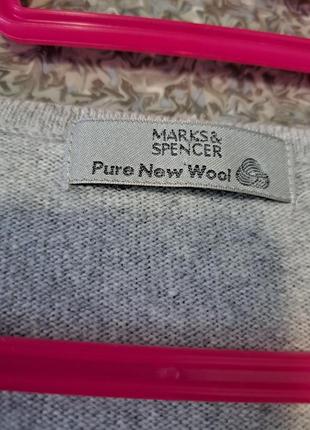 Кофта шерсть м-л marks spencer 4