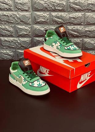 Женские топы найк nike air force 1 stoner edition - airforce military найк в зеленом цвете3 фото