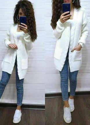 Кардиган свитер акрил шерсть акрил плетения пуговицы кардиган вязаный на пуговицах...