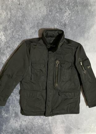 Куртка пуховик премиальный мужской milestone barbour