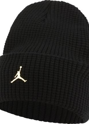 Шапка муж. nike jordan beanie utility metal jm (арт. dm8272-010)2 фото