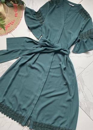 Платье рубашка по кружеву