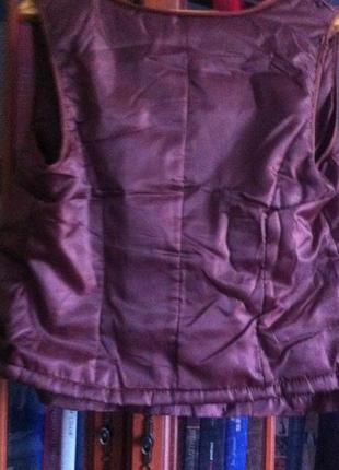 Кожаный плащ -  пальто со съемным  утеплителем8 фото
