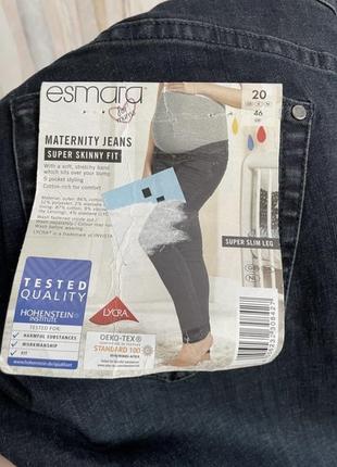 Нові джинси для вагітних 54-й розмір2 фото