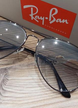 Солнцезащитные очки-авиаторы rb 3025 от ray ban !2 фото