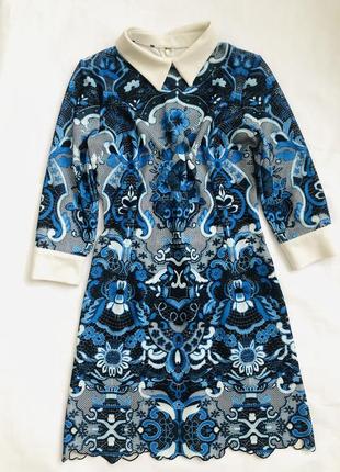 Платье с узором